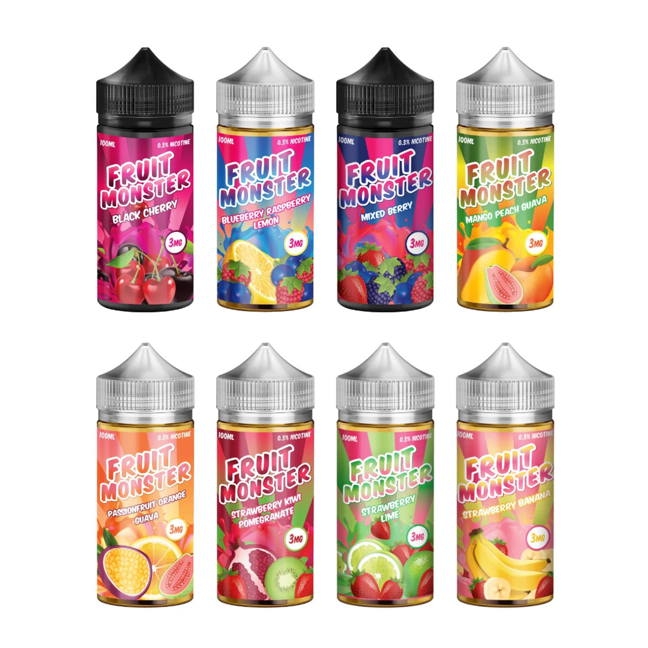 FRUIT MONSTER PREMIUM ELIQUID 100ML