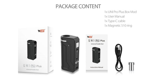 Yocan Uni Pro Plus Box Mod 510 Battery