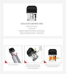 SMOK NOVO X REPLACEMENT PODS 3 PACK