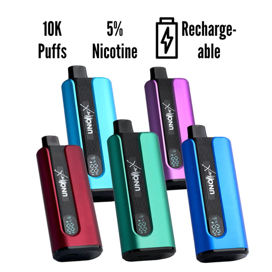 UNO Mas X 10000 Puff Disposable Vape Digital Screen