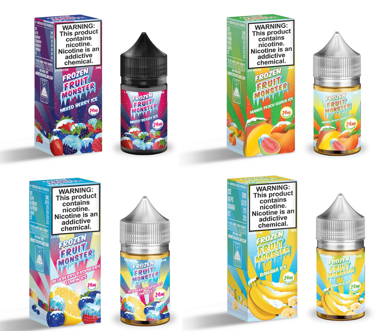 FRUIT MONSTER PREMIUM SALT NIC ELIQUID 30ML