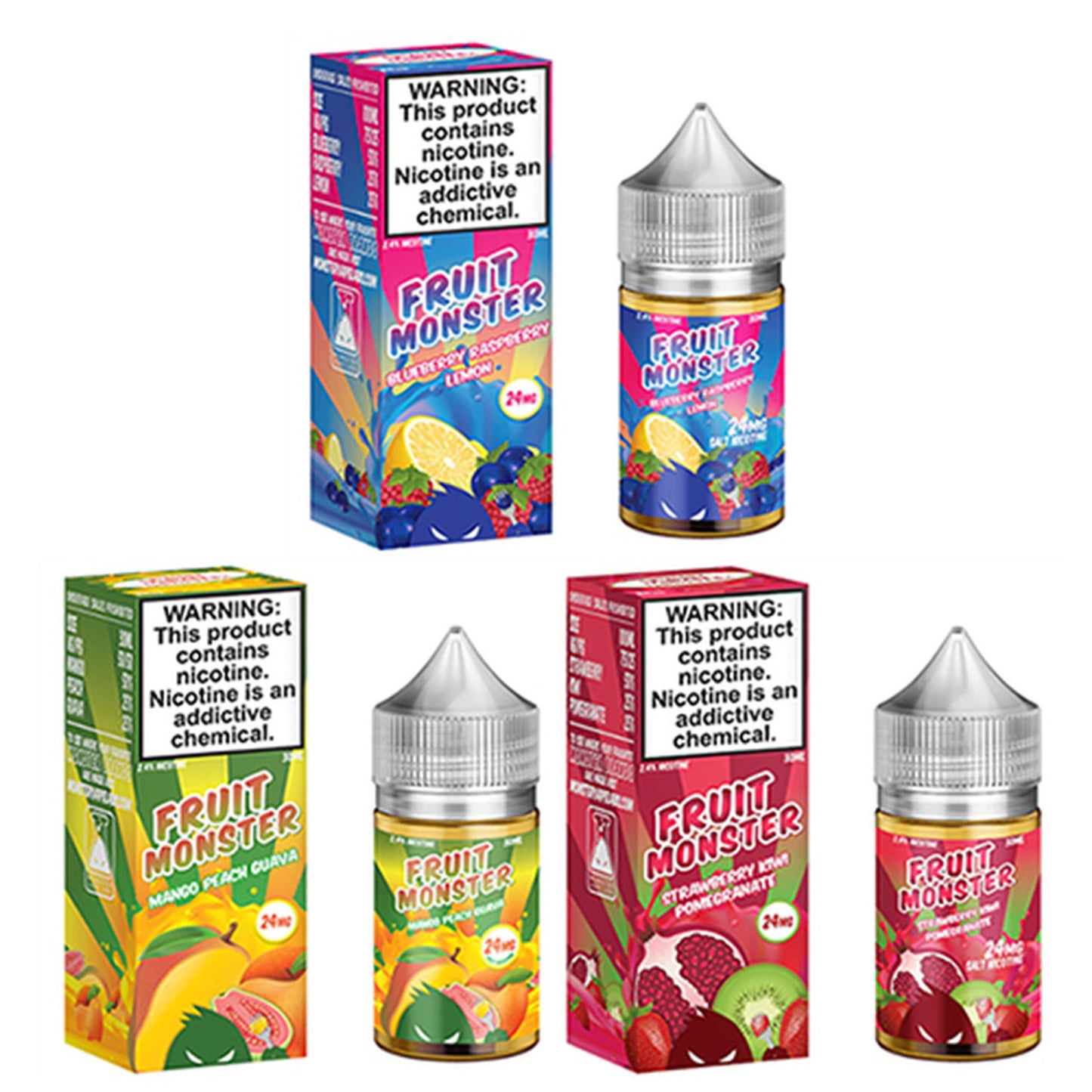 FRUIT MONSTER PREMIUM SALT NIC ELIQUID 30ML