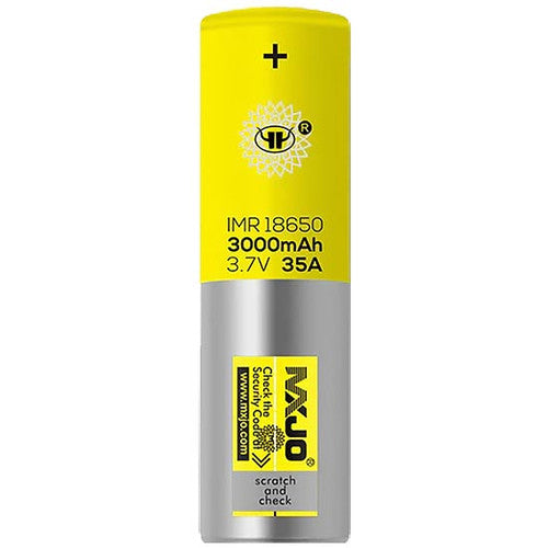 MXJO 18650 Rechargeable Battery - 3000mAh 35A